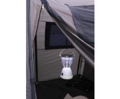 Best Season 479-50 LED Camping Lanterna Solare, 22 x 16,5 cm, 2 Fct 15/50 lm, LED 12 Bianco Freddo con Pannello Solare, Batteria Inclusa, allaperto, Scatola a Quattro Colori, Bianco