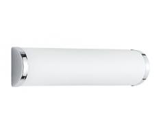 Trio-Leuchten 2803021-06 Lampada da parete 2 x E14 max. 40 W, in cromo e vetro satinato