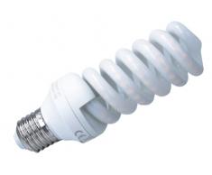 Lampada Led E27 Spirale, 18W=144W 1890 Lumen, Diametro 47mm Lunghezza 144mm, Forma Come Lampada Risparmio Energetico CFL (1, 3000K)