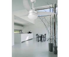Faro 33416 - EASY Ventilatore da soffitto grigio, halÃ³gena, alluminio