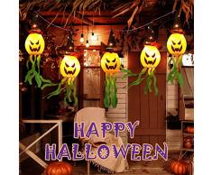 AMUMUHE Luci Halloween Stringa di Halloween Catena Luminosa Luce Decorative LED Luci del Festival per la Decorazione di Interni Esterni (Zucche)