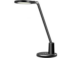 Lampada da Scrivania, ANTELA Lampade da Tavolo per la cura degli occhi 10 livelli di luminosità con 5 modalità di illuminazione Luce da scrivania LED lampada da ufficio di controllo sensibile al tocco