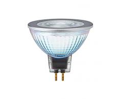 OSRAM LED SUPERSTAR MR16 12 V Spot LED, Attacco GU5.3, Bianco Caldo, 2700 K, 8 W = Equivalente a 50 W, LED SUPERSTAR MR16 12 V, Chiaro, Taglia Unica