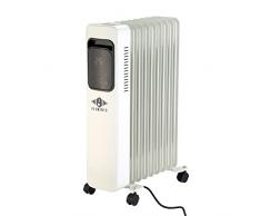 LUCE QUADRA 9 ELEMENTS radiatore ad olio 9 elementi 2000W c/timer cm 47x16x66, ER040