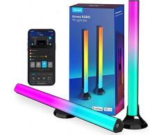 Govee Smart LED Light Bars, Luce LED di 38CM con Doppia Perla di Luce, Barra LED con Modi Diversi di Posizionamento per TV da 45-70 Pollici, Funziona con Alexa e Google Assistant, Colore Nero