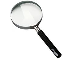 Arda Lente Di Ingrandimento - Lente Dingrandimento Classica Con Vetro Ottico. Lenti Ingrandimento Con Zoom 3x. Diametro Lente Di 75mm