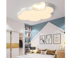 HIL Cartone Animato A Forma Di Nuvola Soffitto, Nuvole Soffitto Creativo Caldo, LED A Risparmio Energetico Lampade Lampadario Camera Da Letto Di Illuminazione Decorativa Per Bambini,65 * 41 * 5cm/36w