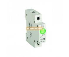 lampada spia led presenza rete da quadro verde barra din led kli-v