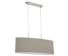 EGLO 31581 lampadario, Argento, glühlampe