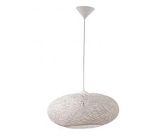 EGLO 93373 lampadario, E27, Argento, glÃ¼hlampe, plastica