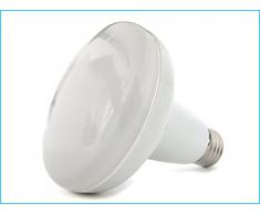 LEDLUX 4 Pezzi Lampada LED E27 R80 Riflettore Faretto Spot 9W 220V Bianco Freddo 6000K