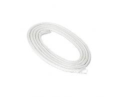 NKlaus 3m stoppino in fibra di vetro rotondo Ø 3mm per la fusione della luce lampada a spirito lampada ad olio di paraffina olio di paraffina lampada a olio continuo torcia da giardino a petrolio 1248