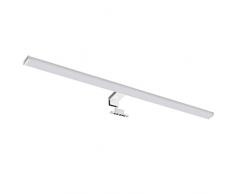SEBSON® LED Lampada da Specchio per Bagno 80cm, IP44, Lampada Morsetto + Armadio, Bianco Neutro 4000K, 780x108x40mm, 15W, 1100lm