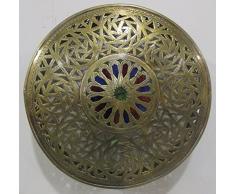 Lampada da parete marocchina "Bandir Iraki" in ottone