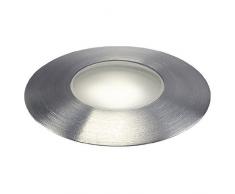 SLV, Faro da incasso, in acciaio Inox, A++, 20 lumen, 3000 kelvin