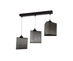 SORIA BLACK TRIANGLE 3 Lampadari Lampadario Lampada a sospensione