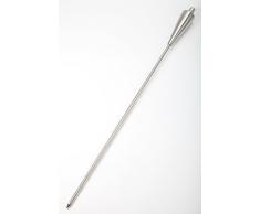 Fiaccola, fiaccola da giardino in acciaio inox, 115 cm