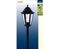 Ranex Classico Lampada da Terra in Alluminio E27, Nero, 130 x 23 x 23 centimeters