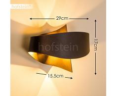 Applique da Parete Interni design moderno- Lampada da parete in Metallo color Marrone- Luce diffusa adatta come Applique Salotto