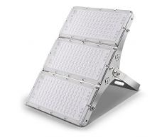Viugreum Faro Led Esterno 300W, IP66 Impermeabile Faretto LED da Esterno, Faretti a LED per esterni 30000LM, 6500K Bianco Freddo, Super Luminoso Faretti LED per Giardino, Cortile