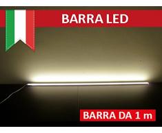 BARRA LED SENZA INTERRUTTORE - 1 METRO - 1500 LUMEN, CHIP 5630 SAMSUNG (Luce calda)