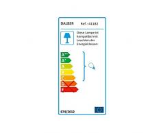 Dalber Cuore Lampada da soffitto 60 W, Multicolore, 250 x 330 x 330