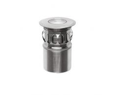 iLed Beret 2R LED 2W 208lm 3000K Faretto Pavimento Esterno IP67 Nickel