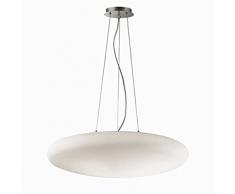 Ideal Lux Smarties SP5 D60 Bianco Lampada a Sospensione E27