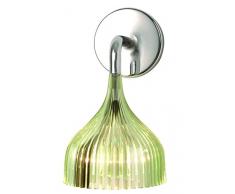 Kartell E Lampada da Parete, Confezione da 1 Pezzo, Verde, acciaio