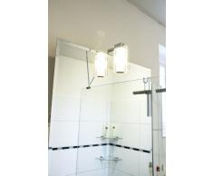Ranex 10.060.17 (3000.066) Lampada da Specchio a Led, Vetro, White/Black