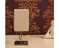 LAMPADA DA TAVOLO "PETITE PLISSE" | bianco, metallizzato, 27 cm |