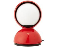 Artemide Eclisse Lampada Tavolo Rosso