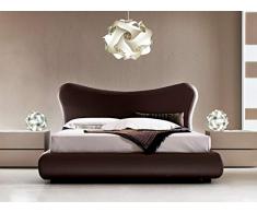 Bellissimo Set illuminazione moderna camera da letto LAMPADARIO design moderno UFO 50 cm + 2 FIOCCO lampade da comodino comò Abat jour di design Bianche luce fredda led puzzle