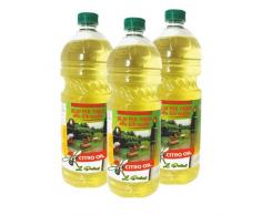 Cura Farma Olio alla Citronella per Torcia Fiaccola 3Lt Scaccia Repellente Zanzare Lampade di Mefra - Originale