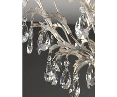 Onli Cesta Applique E14, 6 W, Avorio/Oro, 30 x 25 x 25cm