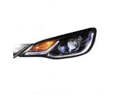RUNAUP Car Styling Compatibile for Faro Chevrolet Cavalier Angel Eyes 2016-2018 for Barra Luminosa a LED Cavalier Q5 Obiettivo bi Xenon h7 Luce Diurna allo Xeno (Color : HID 8000K Low Beam)
