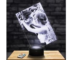Lampephoto.fr - Lampada fotografica personalizzata su plexiglass, oggetto fotografico personalizzato, regalo donna compleanno, regalo migliore amica, Idea regalo di Natale, regalo simpatico matrimonio