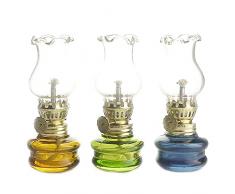 Purismo stile di kerosene Olio lampada lanterna di set di 3