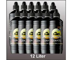 Lampada olio per giardino torcia e lampada di olio torce parete Scegli litri 6/12/24 (12 Litri)