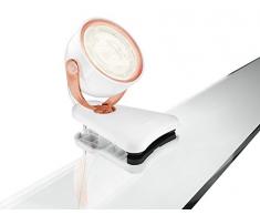 Philips Lighting myLiving Lampada con Pinza, Bianco/Arancione