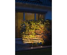 Konstsmide 7606-000 Faretto alogeno da Incasso per Pavimento, BxPxH 11x11x15 cm, IP65, in Acciaio Inox