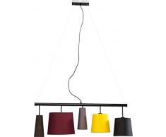 Kare Design Lampada a Sospensione, Parecchi, Multicolore 160x107x30cm