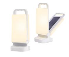 Lepwings Lanterna Solare da Campeggio 4400mAh, Luce Solare da Interno Ricaricabile USB Fino a 80+ Ore, Lampada da Comodino Touch, Luce Portatile Torcia IPX4 Impermeabile per Tende Emergenza