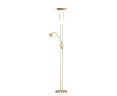 Trio Leuchten Trio 426410208 Lampada Piantana a LED, Ottone