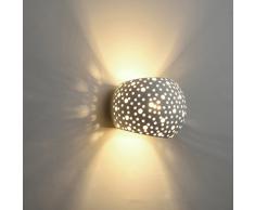 LED applique Lampada da Parete contemporanee con 5W LED Illuminazione A PareteTipo di protezione G9 Protezione ambientale naturale Materiale del gesso Lampade a parete Bianco caldo