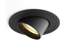 SAINUO Faretti Led da Incasso 5W 3000K Faretto Lampada CRI 90+ Nessuno sfarfallio LED Faretti da soffitto,IP20 Angolo del Fascio Luminoso 24°,Faretto Cartongesso Incasso,foro incasso Ø 75 mm