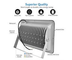 300W LED Flood Light, Spotlight esterno, bianco diurno (6000-6500K), impermeabile, AC 200-240V, Super Bright, super luminoso, 30000LM,CE, ROHS Certificazione