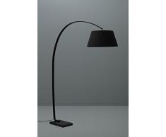 Twist Design Carolei Lampada Arco E27, 60 W, Nero, 50 x 153 x 192 cm