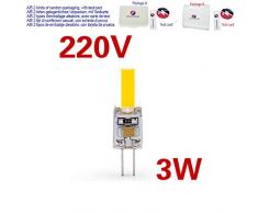 Lampadina LED G4 G9 AC/DC oscuramento 12V 220V 3W 6W COB SMD Le luci di illuminazione a LED sostituiscono il lampadario alogeno Spotlight,G4 3W 220V,Cold white