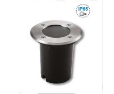 FARETTO CARRABILE ALLUMINIO DA INCASSO IP65 CON PORTALAMPADA GU10